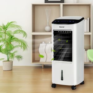 4 in 1 Mobiele Airconditioner Luchtkoeler Ventilator Luchtreiniger Luchtbevochtiger Airconditioner Draagbare Verdampingskoeler Wit