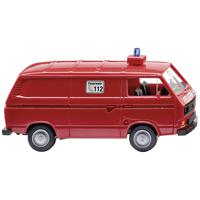 Wiking 060133 H0 Hulpdienstvoertuig Volkswagen T3 bestelwagen van de brandweer (Feuerwehr) - thumbnail