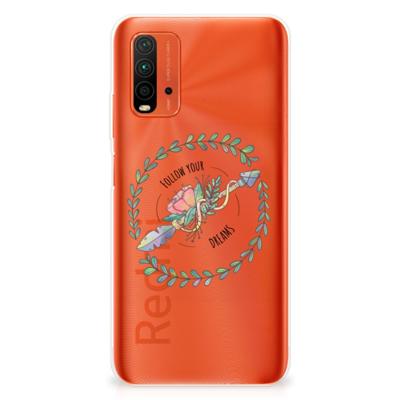 Xiaomi Poco M3 Telefoonhoesje met Naam Boho Dreams Xiaomi Poco M3 Telefoonhoesje met Naam Boho Dreams