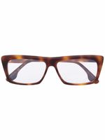 Victoria Beckham Eyewear lunettes de vue à monture rectangulaire - Marron