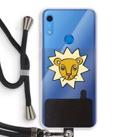 Kleine leeuw: Huawei Y6s Transparant Hoesje met koord