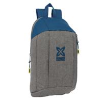 Casual Rugtas Munich Street Blauw Grijs