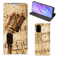 Samsung Galaxy S20 Plus Stand Case Bladmuziek