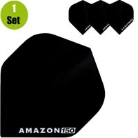Amazon Amazon 150 Dartflights - Zwart