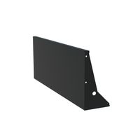 Keerwand aluminium recht 150x60cm. Keerwand aluminium recht 150x60cm.