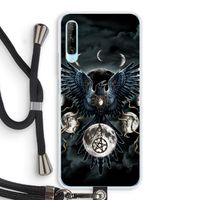 Sinister Wings: Huawei P Smart Pro Transparant Hoesje met koord