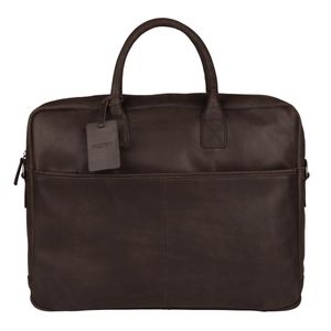 Burkely Vintage Max Worker 17" laptopbag-Brown