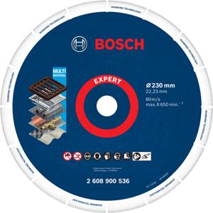 Bosch Accessoires Expert Diamond Metal Wheel grote doorslijpschijf 230 x 22,23 mm - 1 stuk(s) - 2608900536