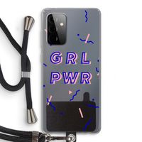 GRL PWR: Samsung Galaxy A72 5G Transparant Hoesje met koord