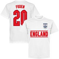 Engeland Foden 20 Team T-Shirt