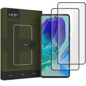 Samsung Galaxy M55/F55/C55 Hofi Premium Pro+ Glazen Screenprotector - 2 Stu. - Zwarte Rand