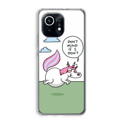 Unicorn: Xiaomi Mi 11 Transparant Hoesje