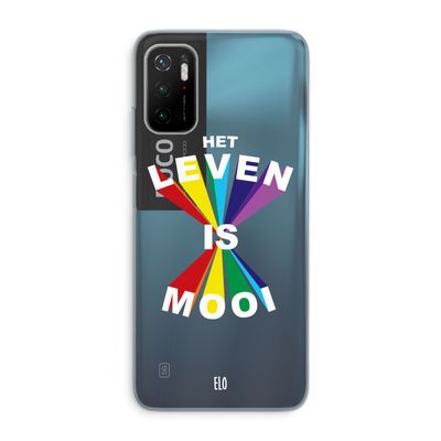 Het Leven Is Mooi: Xiaomi Poco M3 Pro 5G Transparant Hoesje