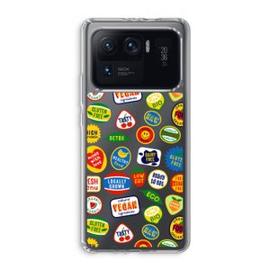 Fruitsticker: Xiaomi Mi 11 Ultra Transparant Hoesje