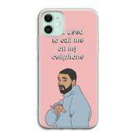 Hotline bling: iPhone 11 Transparant Hoesje