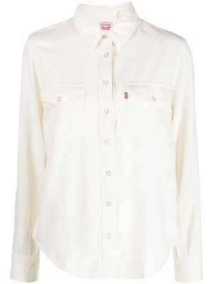 Levi's chemise Western en jean - Tons neutres