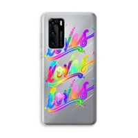 Loves: Huawei P40 Transparant Hoesje
