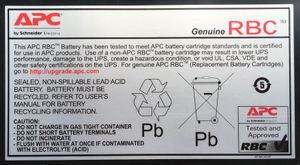 APC Batterij Vervangings Cartridge APCRBC133