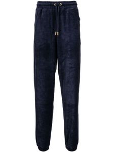 Fila pantalon de jogging à effet velours - Bleu