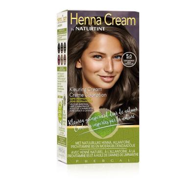 Naturtint Henna Cream Haarverf 5.0 Licht Kastanje Bruin
