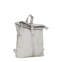 New Rebels Branson - Los Angeles Rolltop Backpack Mini Grey | 7L Waterafstotende Rugzak van PU