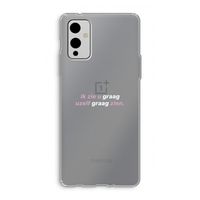 uzelf graag zien: OnePlus 9 Transparant Hoesje