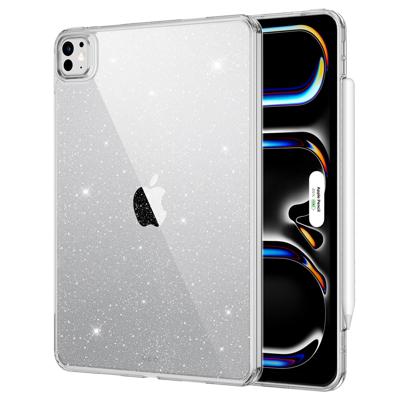 iPad Pro 13ʺ (2024) Classic Hybrid Back Case - Clear Shimmer