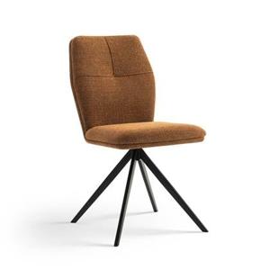 Furnihaus Eetkamerstoelen set van 4 - Emma - Oker Geel - Stof