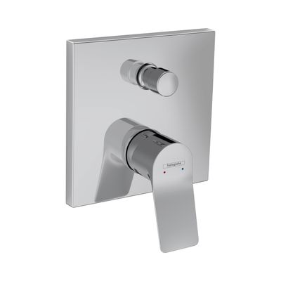 Hansgrohe Badmengkraan Inbouw Vivenis Eengreeps Met Geintegreerde Zekerheidscombinatie EN1717 Chroom