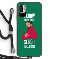 Sleigh Bells Ring: Xiaomi Redmi Note 10 5G Transparant Hoesje met koord