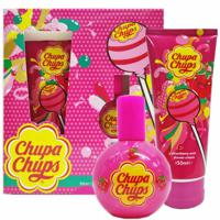 Chupa Chups Strawberry Swirl Geschenkset (1x EDT 50ml + 1x Bad- und Duschgel 150ml) - thumbnail