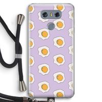 Bacon to my eggs #1: LG G6 Transparant Hoesje met koord