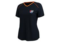 CRIVIT Dames shirt UEFA EURO 2024 (XS (32/34), Zwart)