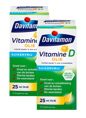 Davitamon Vitamine D Olie Duoverpakking