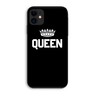 Queen zwart: iPhone 11 Biologisch afbreekbaar hoesje