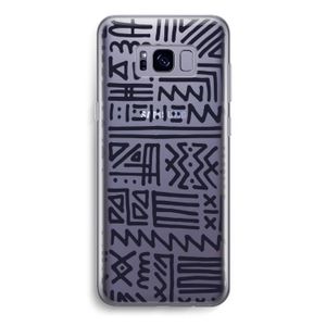 Marrakech print: Samsung Galaxy S8 Transparant Hoesje