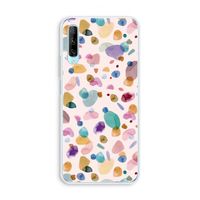 Terrazzo Memphis Pink: Huawei P Smart Pro Transparant Hoesje