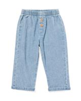HEMA Newborn broek comfy fit denim (denim)
