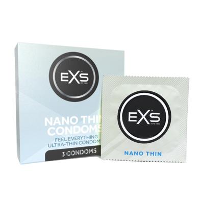 EXS EXS Nano Thin - Condooms - 3 Stuks