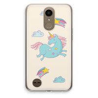 Vliegende eenhoorn: LG K10 (2017) Transparant Hoesje