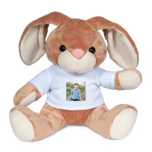 Haas knuffel met foto