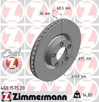 Remschijf Coat Z 460157520