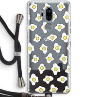 Spiegeleitjes: LG G7 Thinq Transparant Hoesje met koord