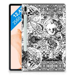 Tablet BackCover Samsung Galaxy Tab S7FE Skulls Angel