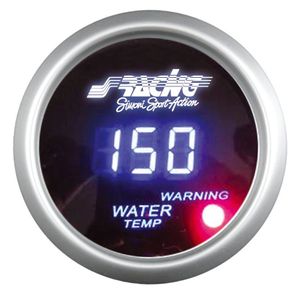 Simoni Racing Digitaal Instrument - watertemperatuur 40-120gr. - 52mm SRWTD