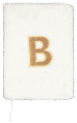 HEMA Notitieboek A5 Fluffy Letter B
