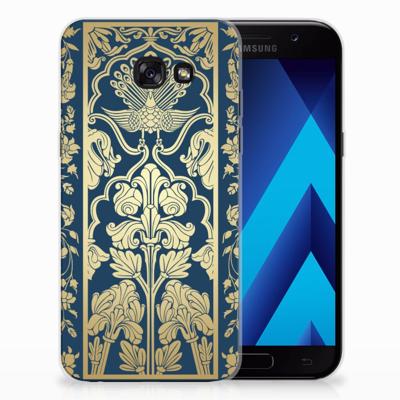 Samsung Galaxy A5 2017 | TPU Case | Beige Flowers
