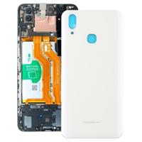 Achtercover met gat voor vivo X21 (wit)