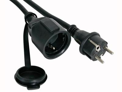 Rubber verlengkabel 10 m 3g2.5 randaarde - Velleman