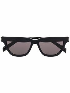 Saint Laurent Eyewear lunettes de soleil à monture en D - Noir